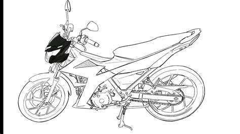 raider fi drawing|Drawing of Suzuki raider 150 fi (fan art) .